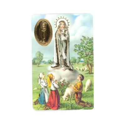 Carte prière - Notre Dame de Fatima