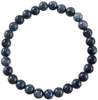 Bracelet perles rondes - Dumortierite