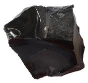 Obsidienne noire brute n° 5