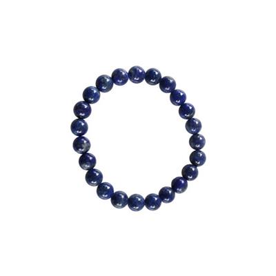 Bracelet perles rondes - Lapis Lazuli