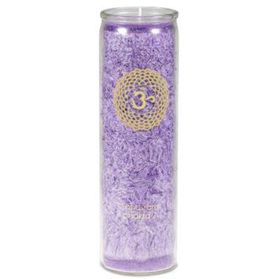 Bougie parfumée Chakra Violet - Sahasrara