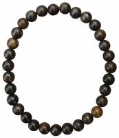 Bracelet perles rondes - Bronzite