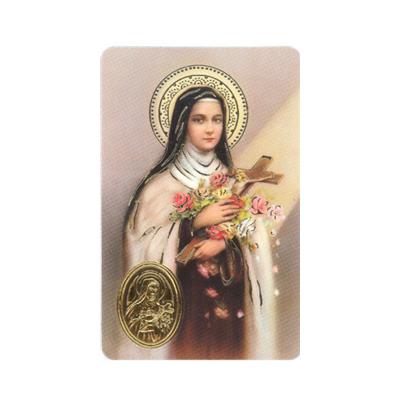 Carte prière - Sainte Thérèse
