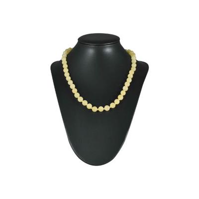 Collier perles rondes - Calcite jaune