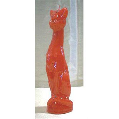 Bougie pour rituel - Chat rouge