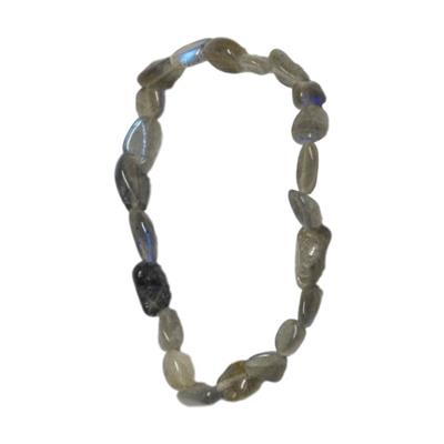 Bracelet Labradorite - Mini pierres roulées