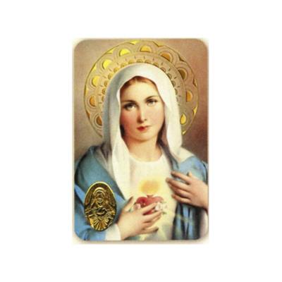 Carte prière - Sacré Coeur de Marie