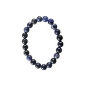 Bracelet perles rondes - Sodalite