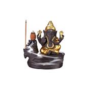 Porte encens ou Fontaine à encens - Ganesh dorée