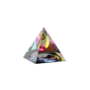 Pyramide en Cristal Yin Yang